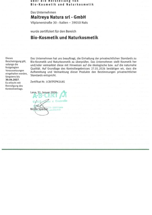 Vorschau des ABCERT-Zertifikats