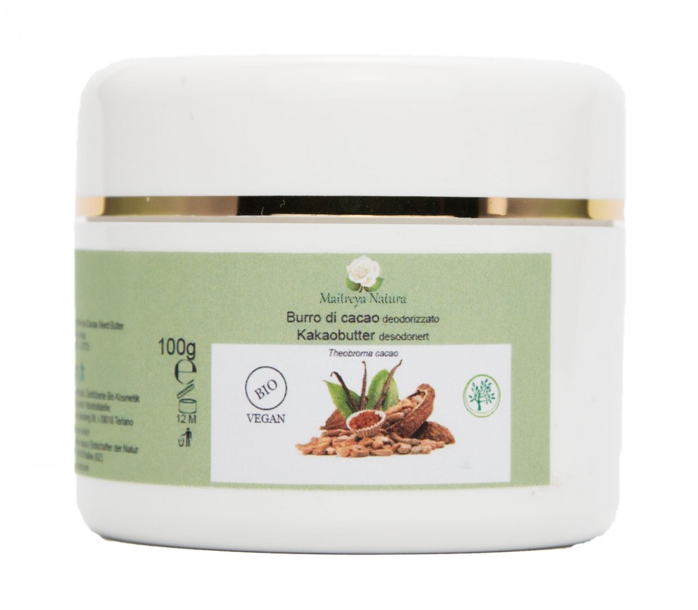 Vendita online: Burro Cacao deodorizzato in vasetto Vendita online: Burro Cacao deodorizzato in vasetto