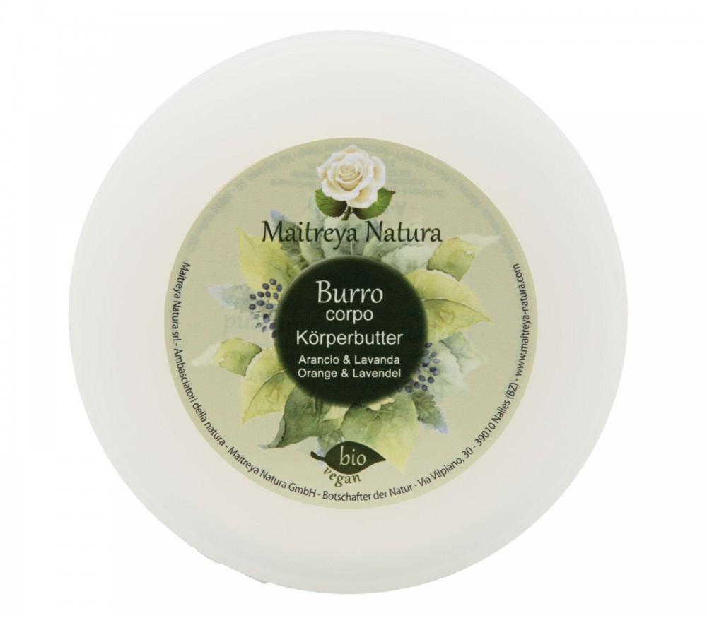 Vendita online: Burro corpo con arancio e lavanda Vendita online: Burro corpo con arancio e lavanda