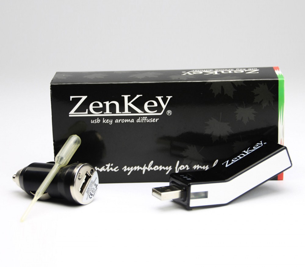 Online kaufen: Diffuser für das Auto - Zenkey mit USB Stick Online kaufen: Diffuser für das Auto - Zenkey mit USB Stick