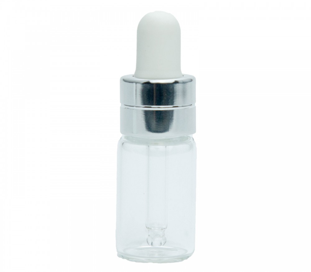 Vendita online: Flacone Siero 3ml con pipetta in argento