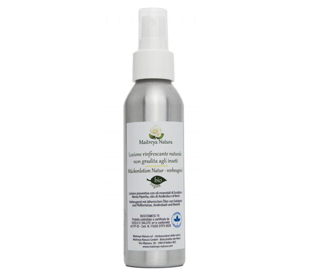 Vendita online: Lozione rinfrescante naturale non gradita agli insetti Vendita online: Lozione rinfrescante naturale non gradita agli insetti
