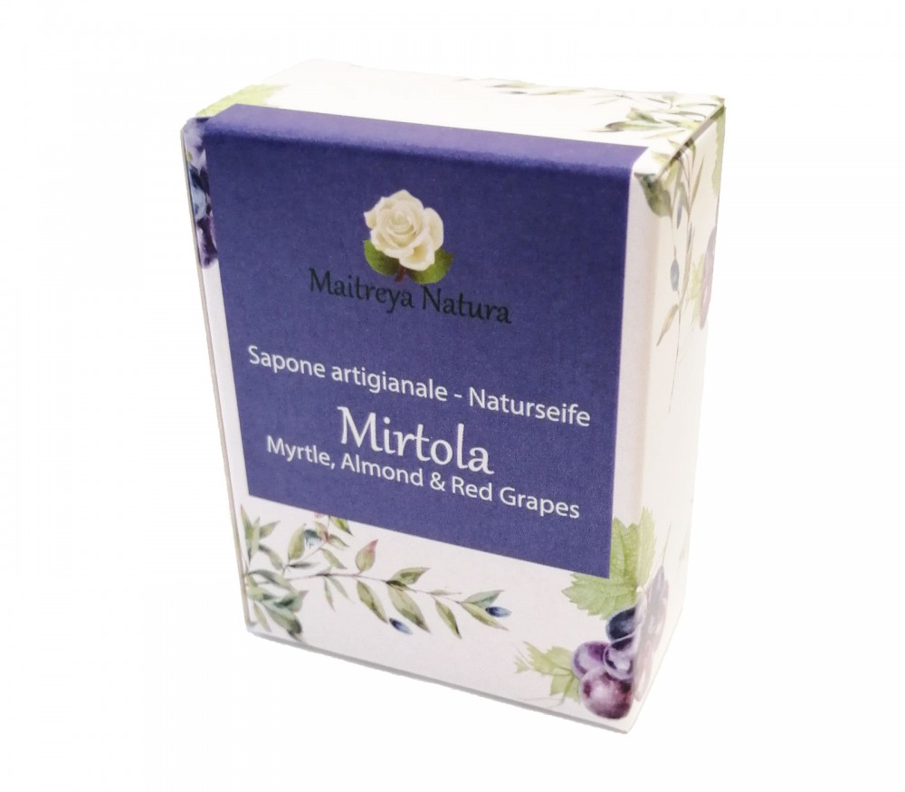 Vendita online: Sapone artigianale MIRTOLA con scatola Vendita online: Sapone artigianale MIRTOLA con scatola
