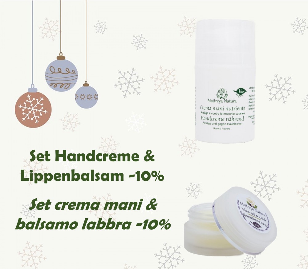 Vendita online: Finestrina 03 - Set crema mani & Balsamo labbra
