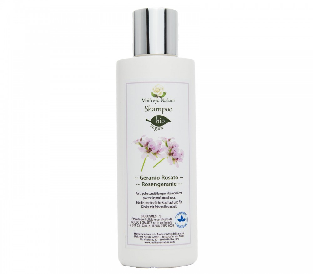 Vendita online: Shampoo Geranio rosato Vendita online: Shampoo Geranio rosato