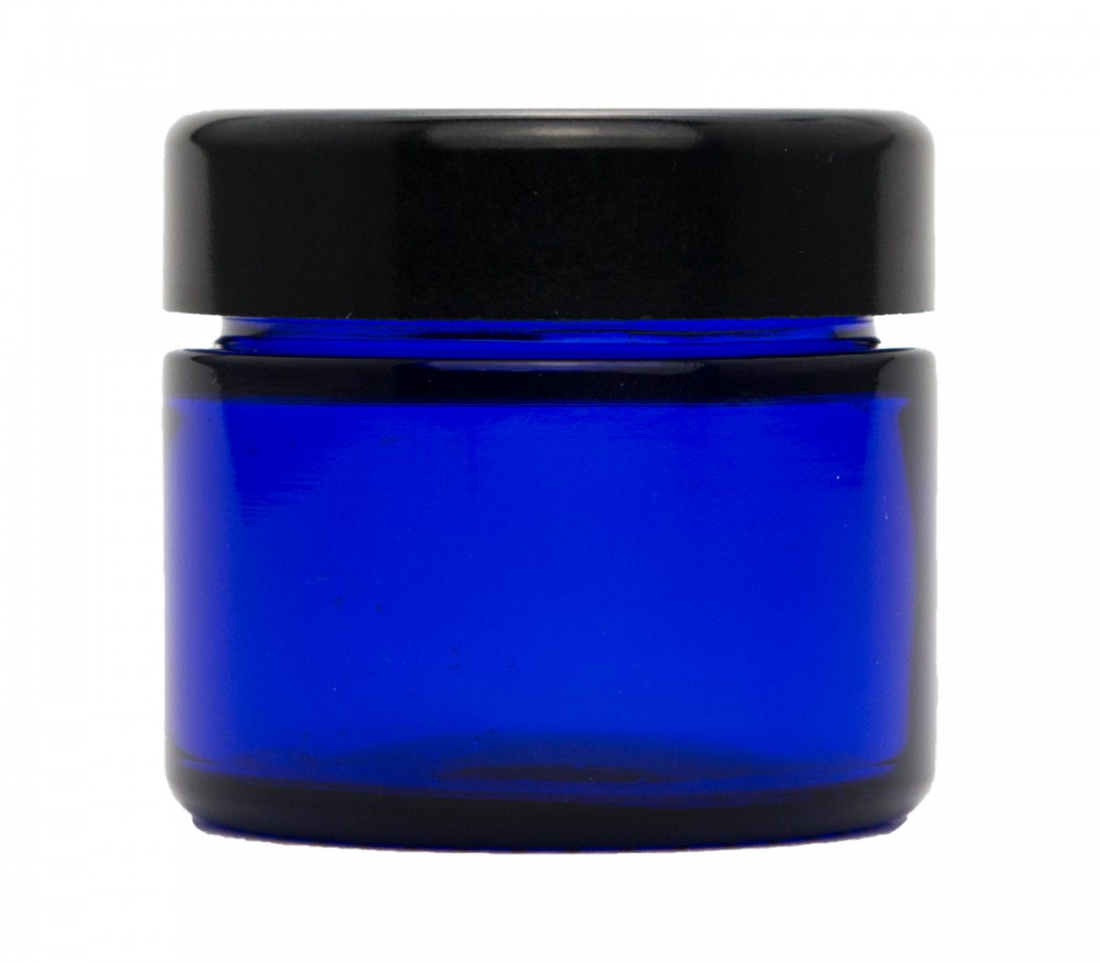 Vendita online: Vasetto in vetro blu 50 ml