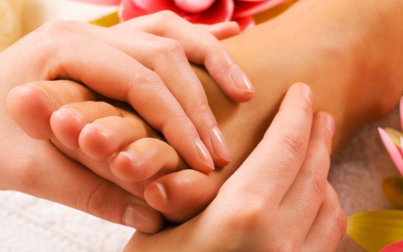Olio da massaggio per i piedi
